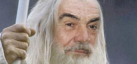 Sean Connery kao Gandalf (Gospodar prstena)