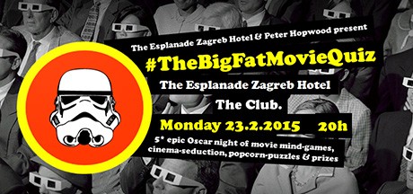The Big Fat Movie Quiz - Filmska groznica u hotelu Esplanade Zagreb