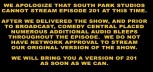 Comedy Central popušta pod stiskom ekstremističkih prijetnji, cenzuriraju South Park
