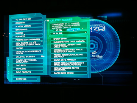 Navigacija kroz izbrisane scene