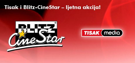 Tisak i Blitz-CineStar – ljetna akcija!