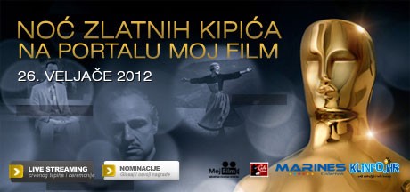 Noć zlatnih kipića - po treći puta uživo na portalu Moj Film Noć zlatnih kipića - po treći puta uživo na portalu Moj Film